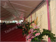 White Aluminum Structure Outdoor Party Tents 300 Sqm Amazing Wedding Marquees